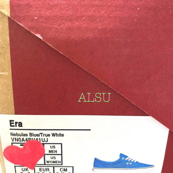 🌿 SPRING SALE 🌿 VANS ERA Low Top Nebulas Blue Women’s Size Canvas VN0A4BV41UJ - Picture 10 of 10